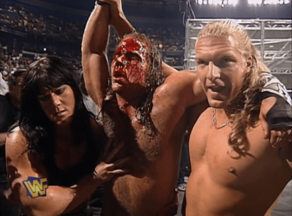 Shawn Michaels after - Badd Blood