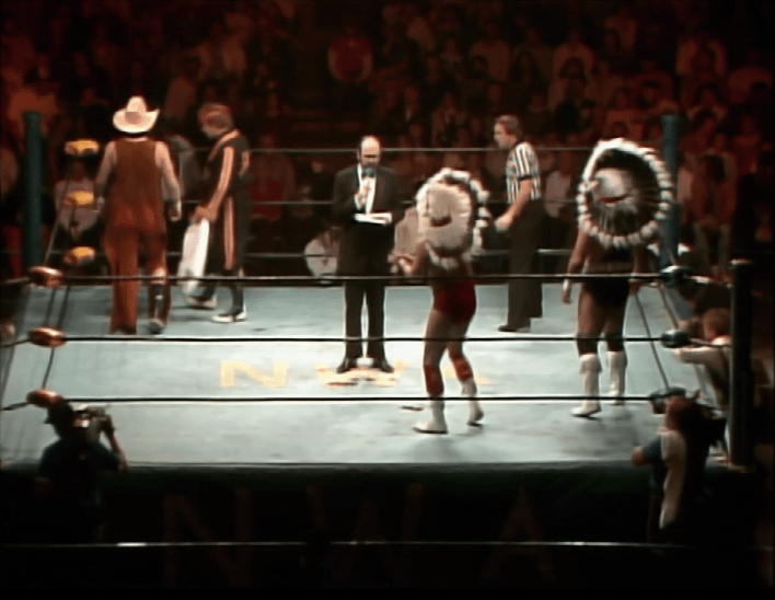 Orton & Slater vs. Wahoo & Youngblood - Starrcade 83