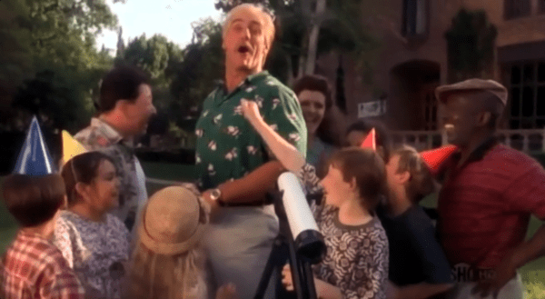 Blake lets the children live with him.