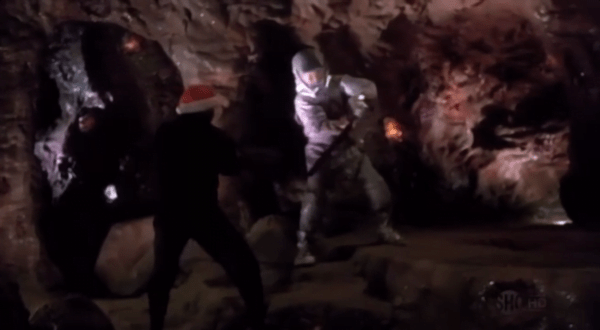 Blake and Frost fight with crystals