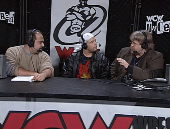 Mikey Whipwreck in the internet booth - Uncensored 1999