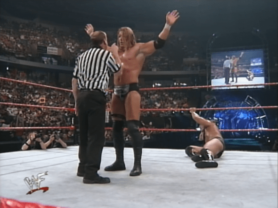 Triple H vs. The Rock - Over the Edge 1999