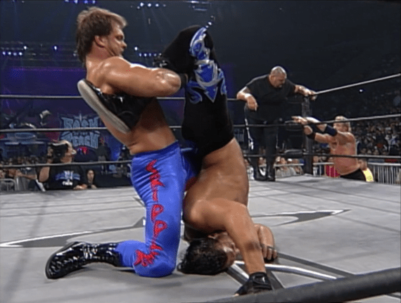 Benoit and Saturn vs. The Jersey Triad - Bash at the Beach 1999