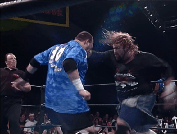 Dudley Boyz vs. Balls and Spike - Heat Wave 1999