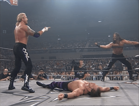 Jersey Triad vs. Benoit and Saturn - Great American Bash 1999