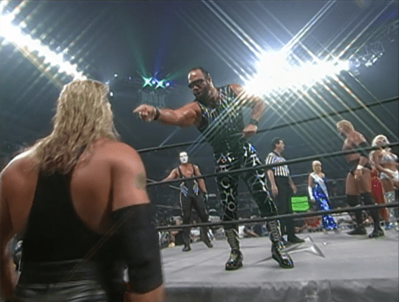 Randy Savage and Sid vs. Kevin Nash and Sting - Bash at the Beach 1999