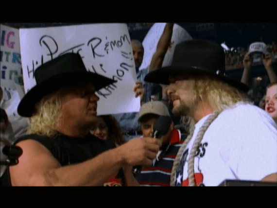 Rap is crap - Great American Bash 1999