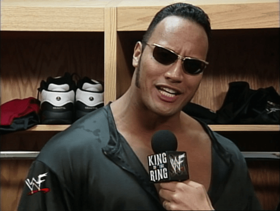 The Rock promo - King of the Ring 1999