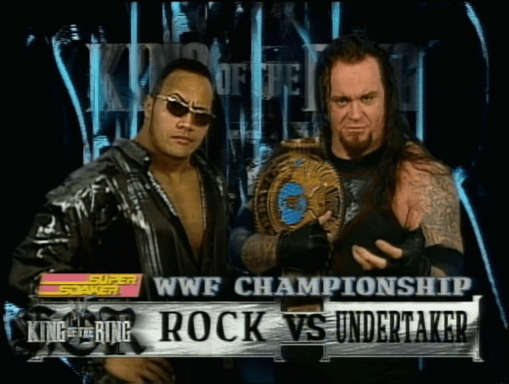 Undertaker/Rock Recap - King of the Ring 1999