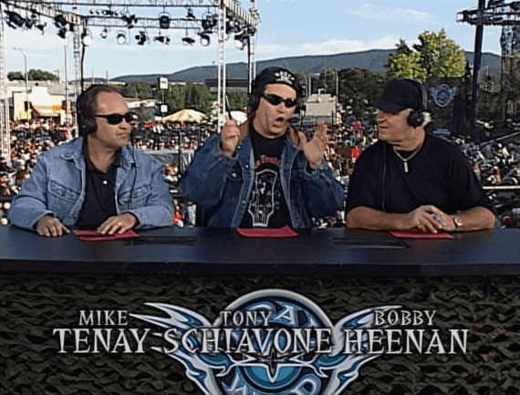 Tony Schiavone, Mike Tenay, and Bobby Heenan - Road Wild 1999