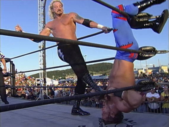 DDP vs. Chris Benoit - Road Wild 1999