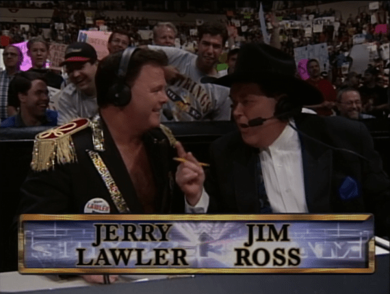 Jim Ross and Jerry Lawler - SummerSlam 1999
