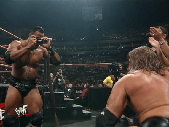 The Rock vs. Triple H Strap Match - Fully Loaded 1999