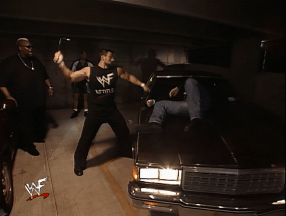 Shamrock vs. Blackman Iron Circle Match - Fully Loaded 1999