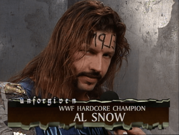 Al Snow - Unforgiven 1999