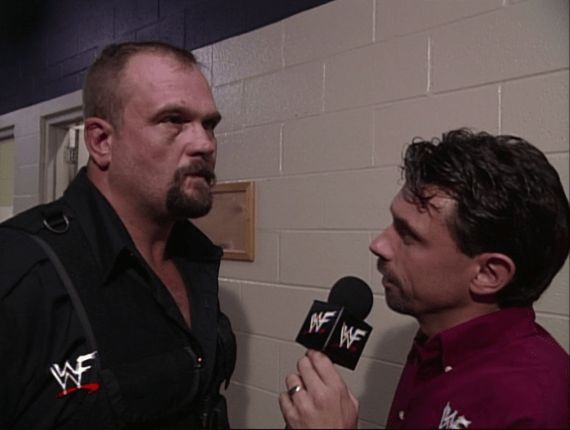 Big Boss Man and Michael Cole - Unforgiven 1999