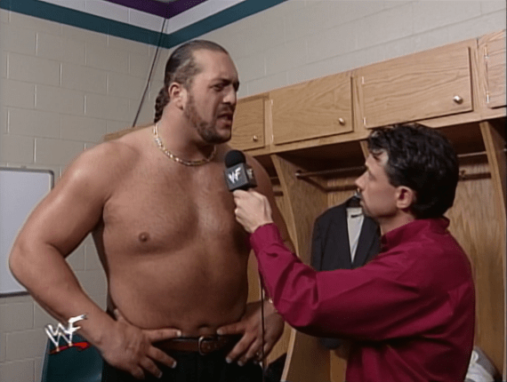 The Big Show and Michael Cole - Unforgiven 1999
