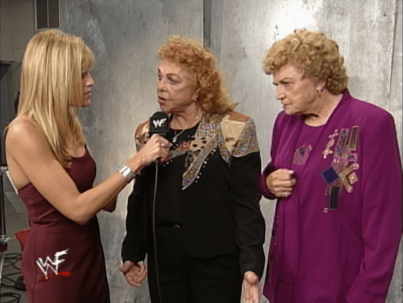 Moolah and Mae Young - Unforgiven 1999