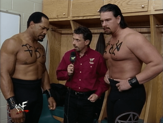 The Acolytes and Michael Cole - Unforgiven 1999
