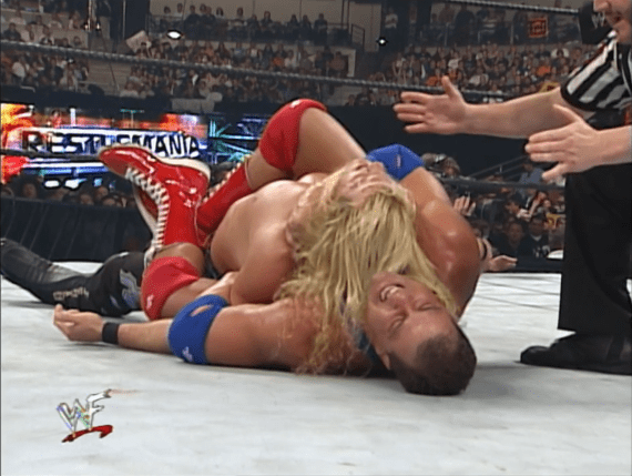 Benoit vs. Angle vs. Jericho - WrestleMania 2000
