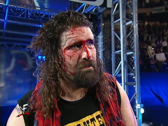 Cactus Jack says goodbye - No Way Out 2000
