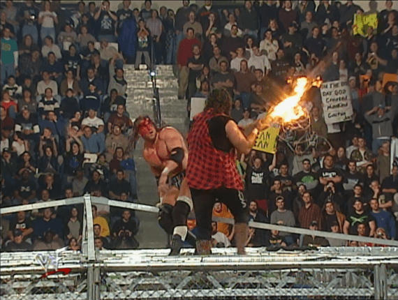 Cactus Jack vs. Triple H Hell in a Cell - No Way Out 2000