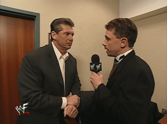 Vince McMahon and Michael Cole - WrestleMania 2000