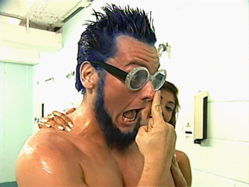 The Blue Boy and Jasmin St. Claire in the shower - November to Remember 2000