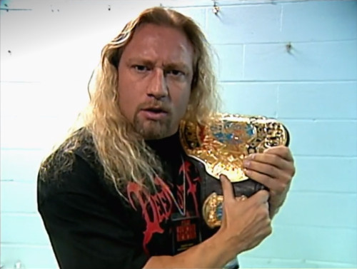 Jerry Lynn cuts a promo - November to Remember 2000