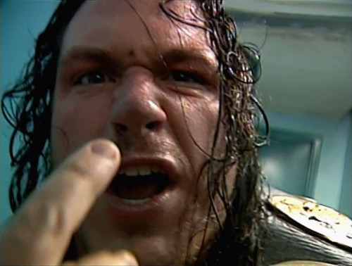 Rhino cuts a promo - November to Remember 2000