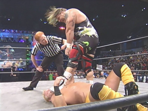 General Rection vs. Shane Douglas First Blood Chain Match - WCW Sin