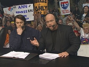 Tony Schiavone and Scott Hudson - Last WCW Nitro