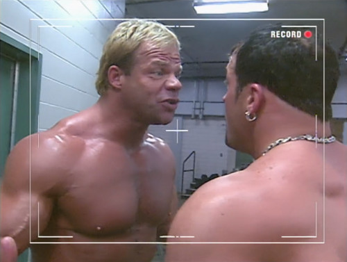 Totally Buffed argue with each other backstage - WCW Greed