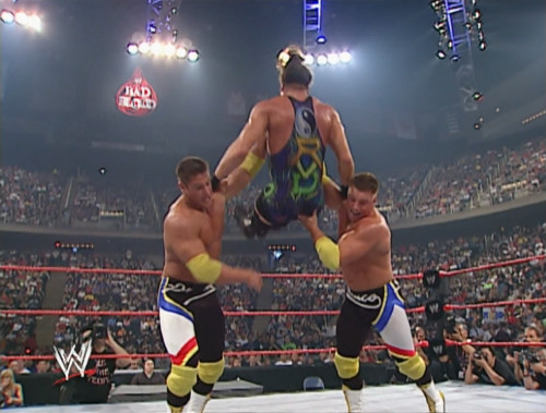 La Resistance vs. RVD and Kane - WWE Bad Blood 2003