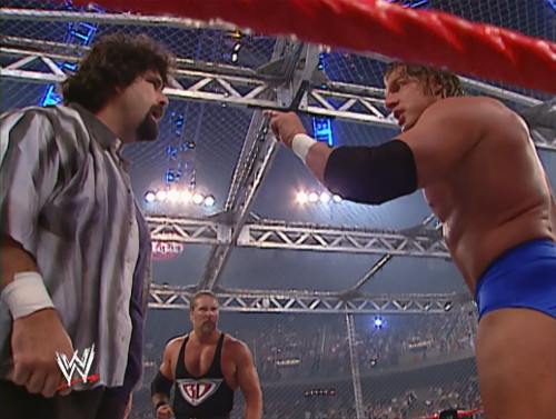Triple H vs. Kevin Nash, Hell in a Cell - WWE Bad Blood 2003