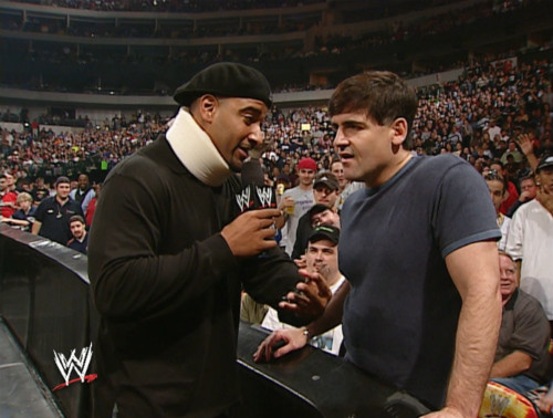 Coach interviews Mark Cuban - WWE Survivor Series 2003