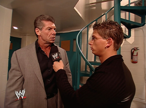 Josh Matthews interviews Vince McMahon - WWE No Mercy 2003