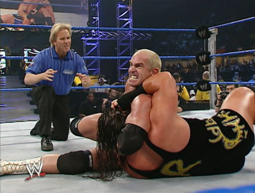 Hardcore Holly vs. Rhyno - WWE No Way Out 2004