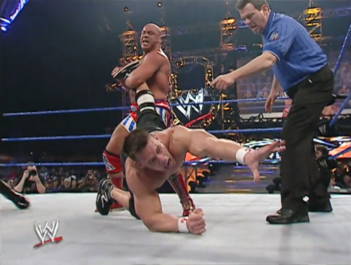 Kurt Angle vs. John Cena vs. The Big Show - WWE No Way Out 2004